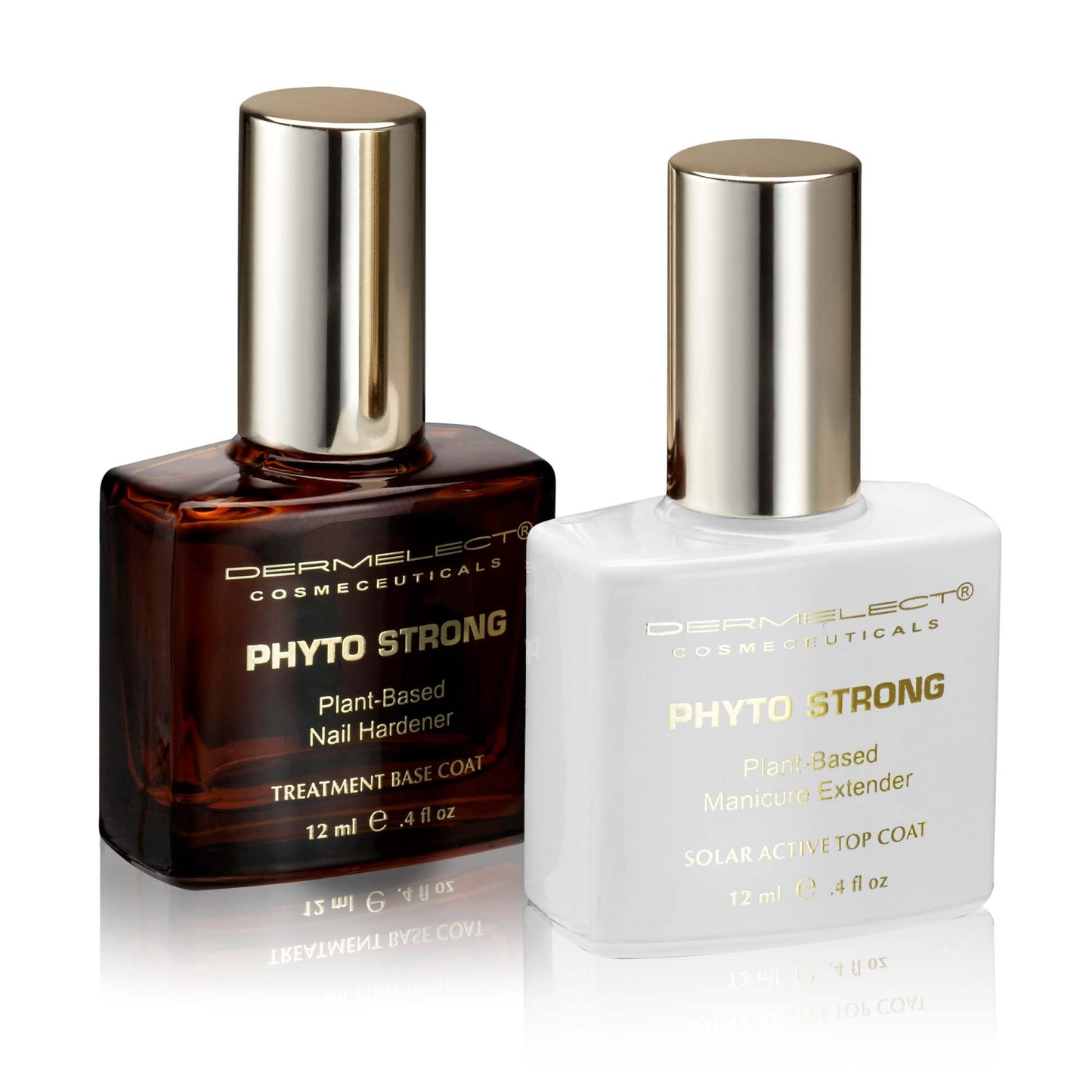 Authentic Dermelect Phyto Strong Natural Nail Duo set