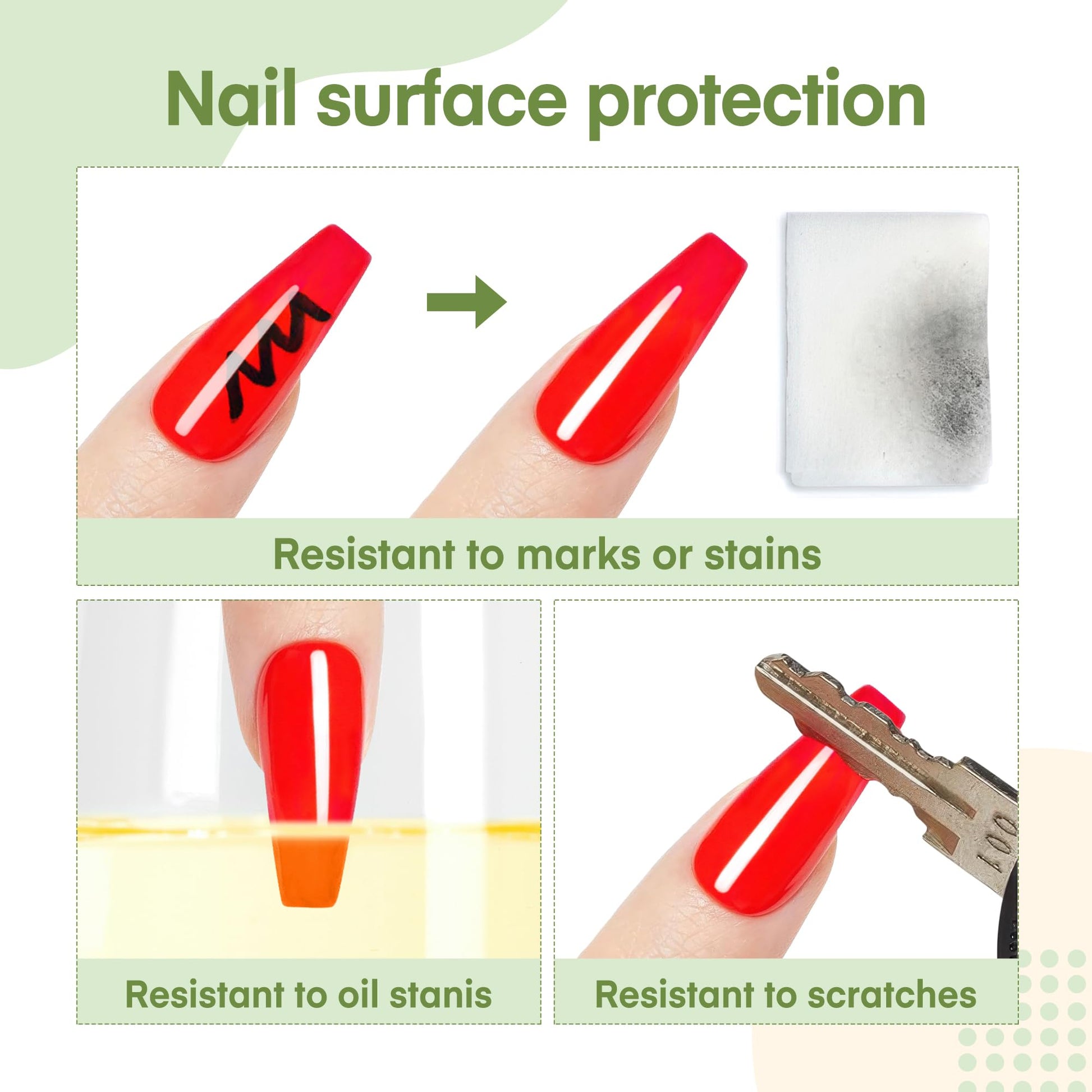 Side by side comparison of the shimmer base coat bottle and the crystal clear no wipe top coat packaging