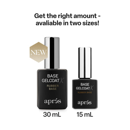 Authentic premium packaging of the scratch resistant nail extension foundation.