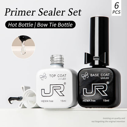 High gloss shiny nail art design sealed perfectly with the Hamprico no wipe finish.