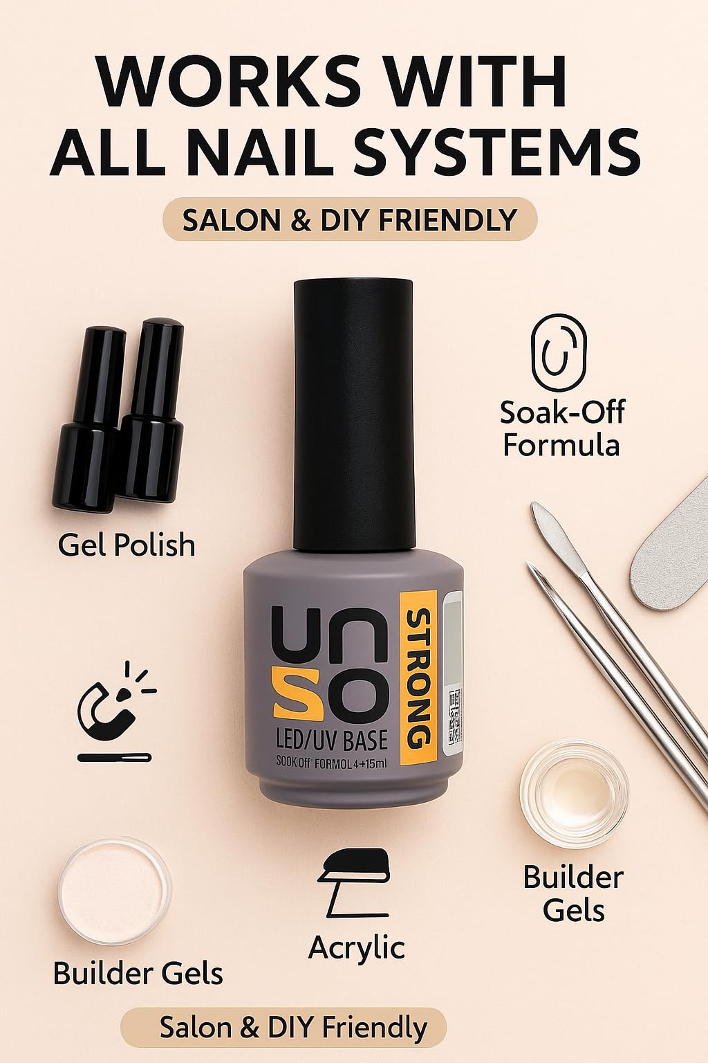 Self leveling UNO strong base coat for ridge filling application