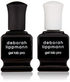 Deborah Lippmann base and top coat packaging box layout