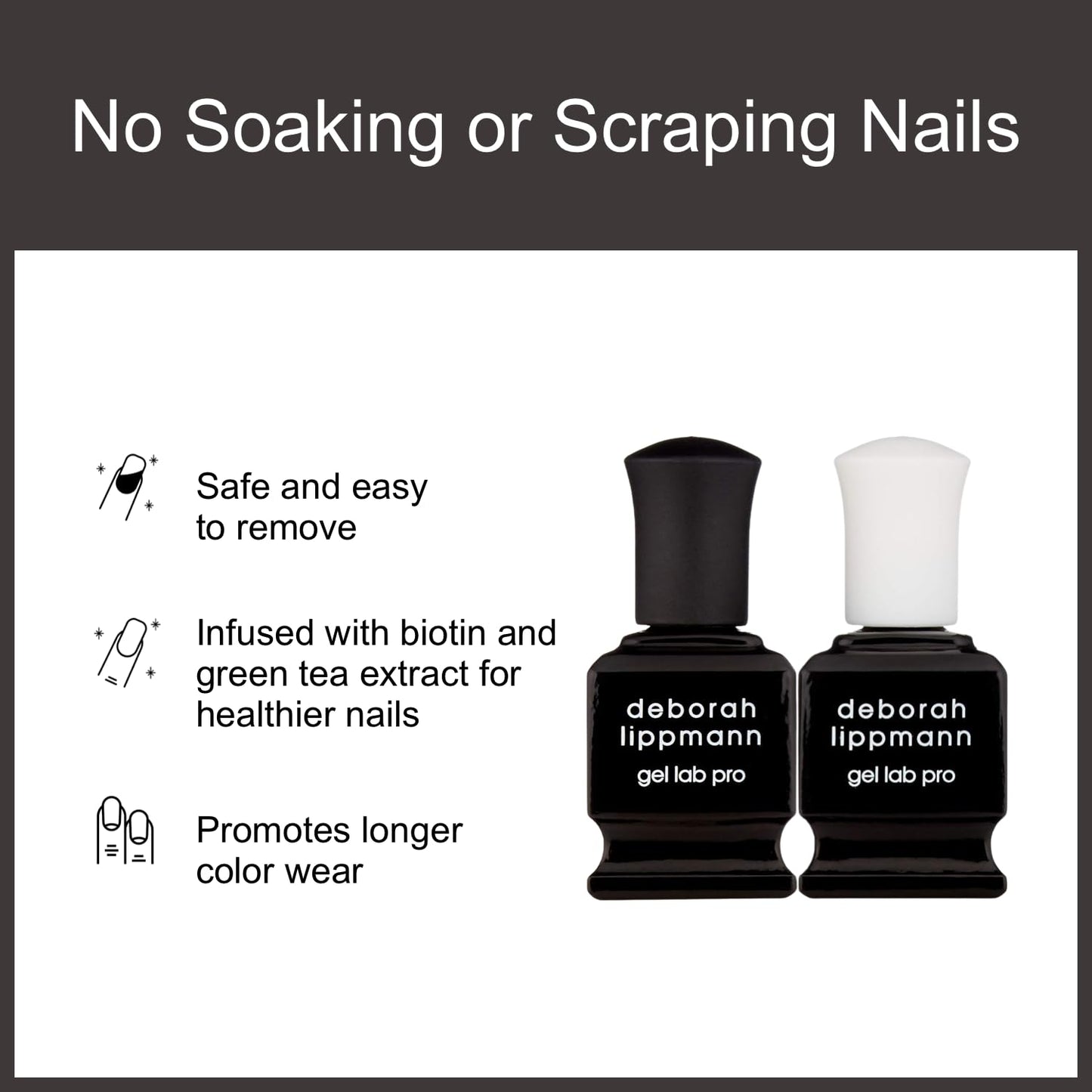Top view of Deborah Lippmann Gel Lab Pro Duo set