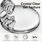 Born Pretty no wipe top coat bottle angled view