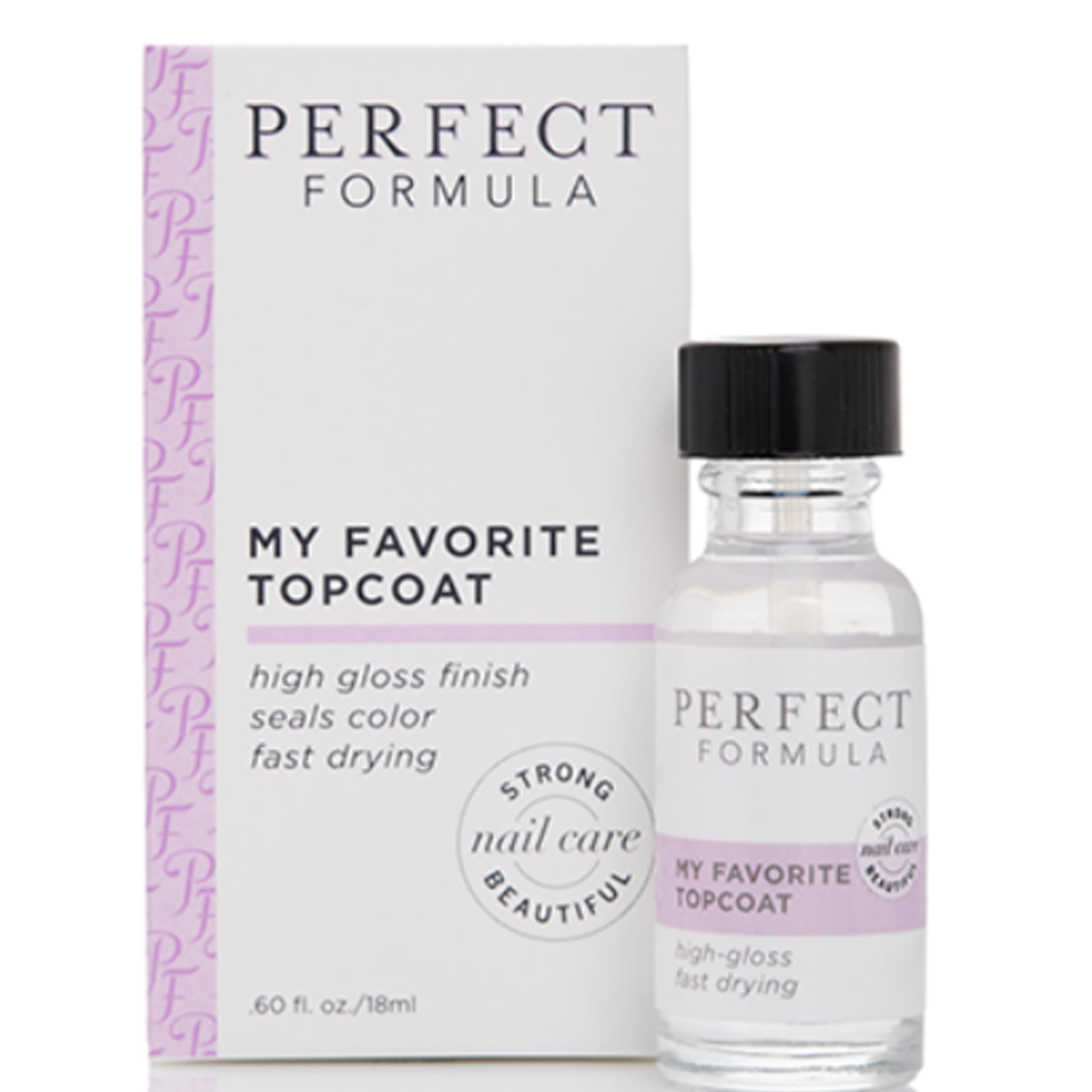 Perfect Formula nail strengthener 0.6 fluid ounce packaging