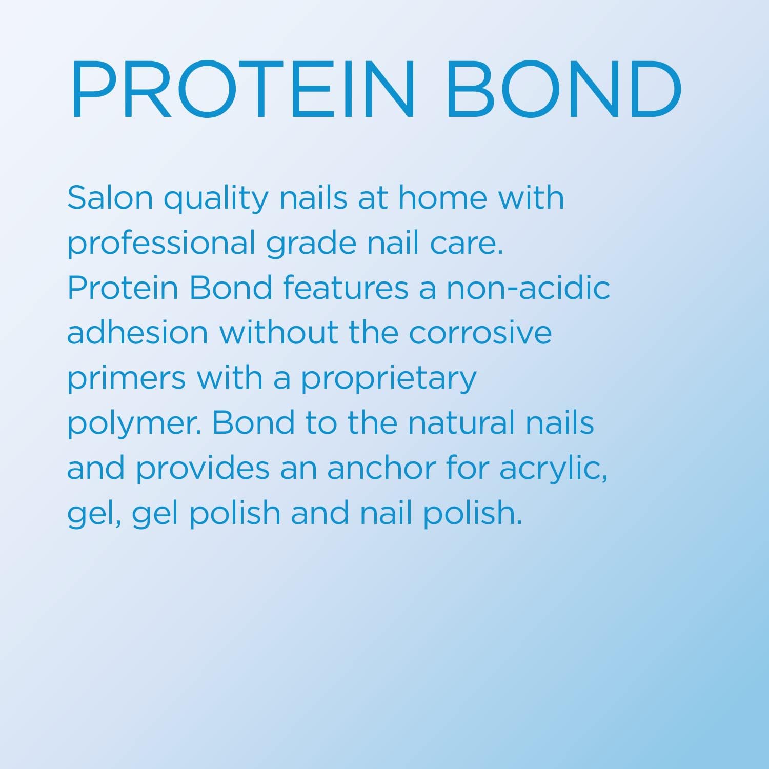 Authentic imported liquid nail primer for gel polish application resting upright on a smooth surface.