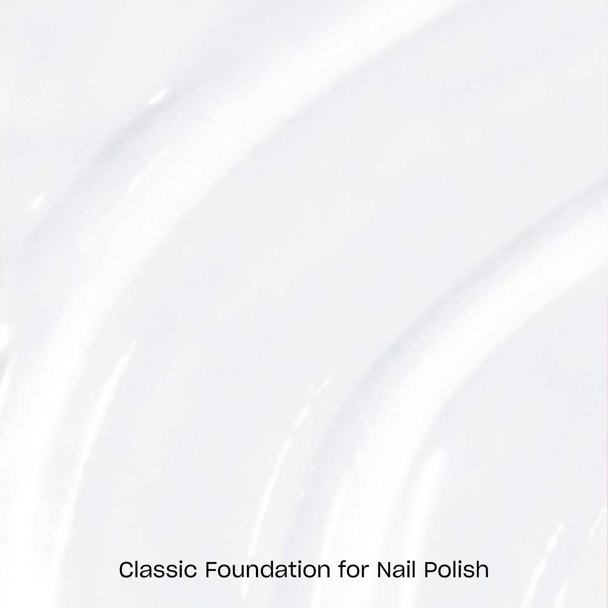 Transparent liquid texture of OPI natural nail primer being applied