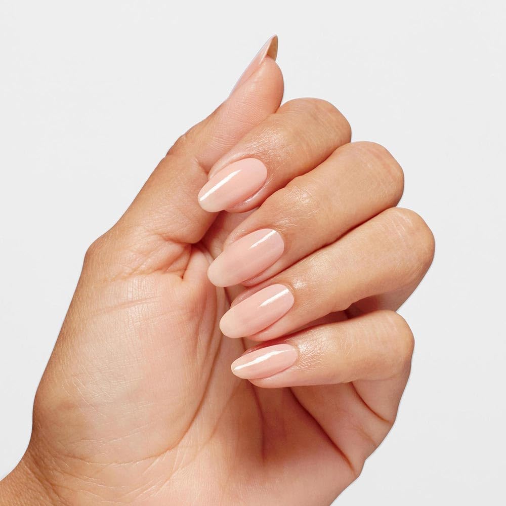 OPI chip resistant base coat bottle showing imported product label