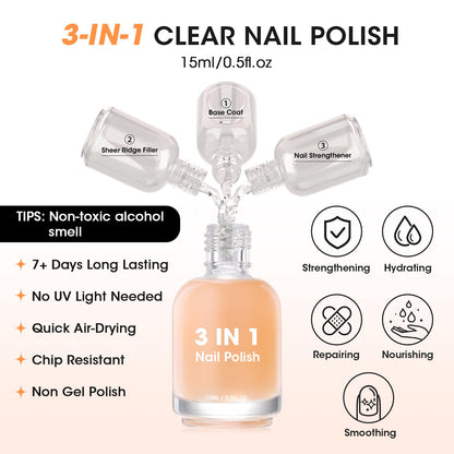 GELLEN non-toxic nail strengthener bottle displayed next to fresh shea butter and vitamin E elements.