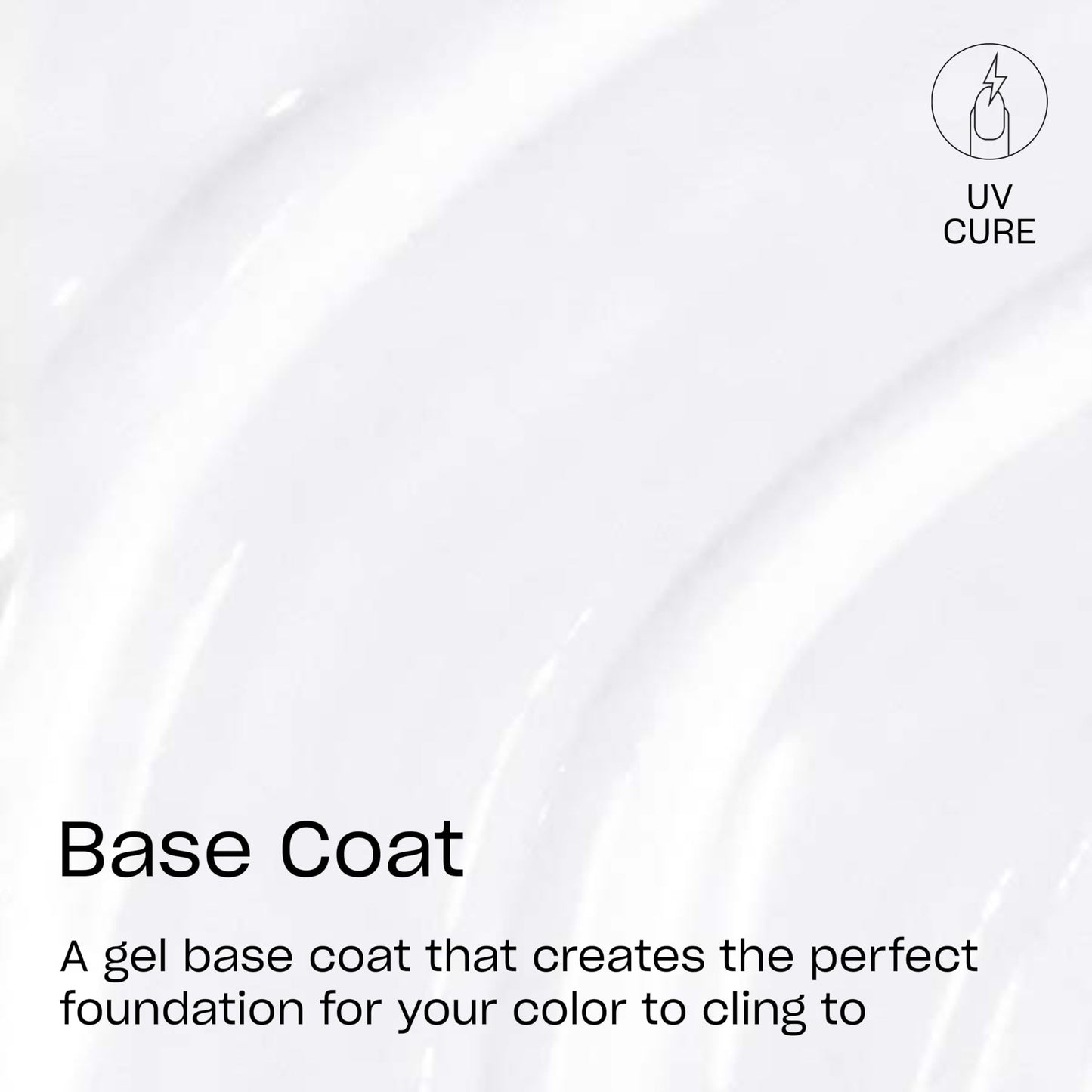OPI GELement Base Coat bottle displaying the premium vegan formula label for DIY manicures
