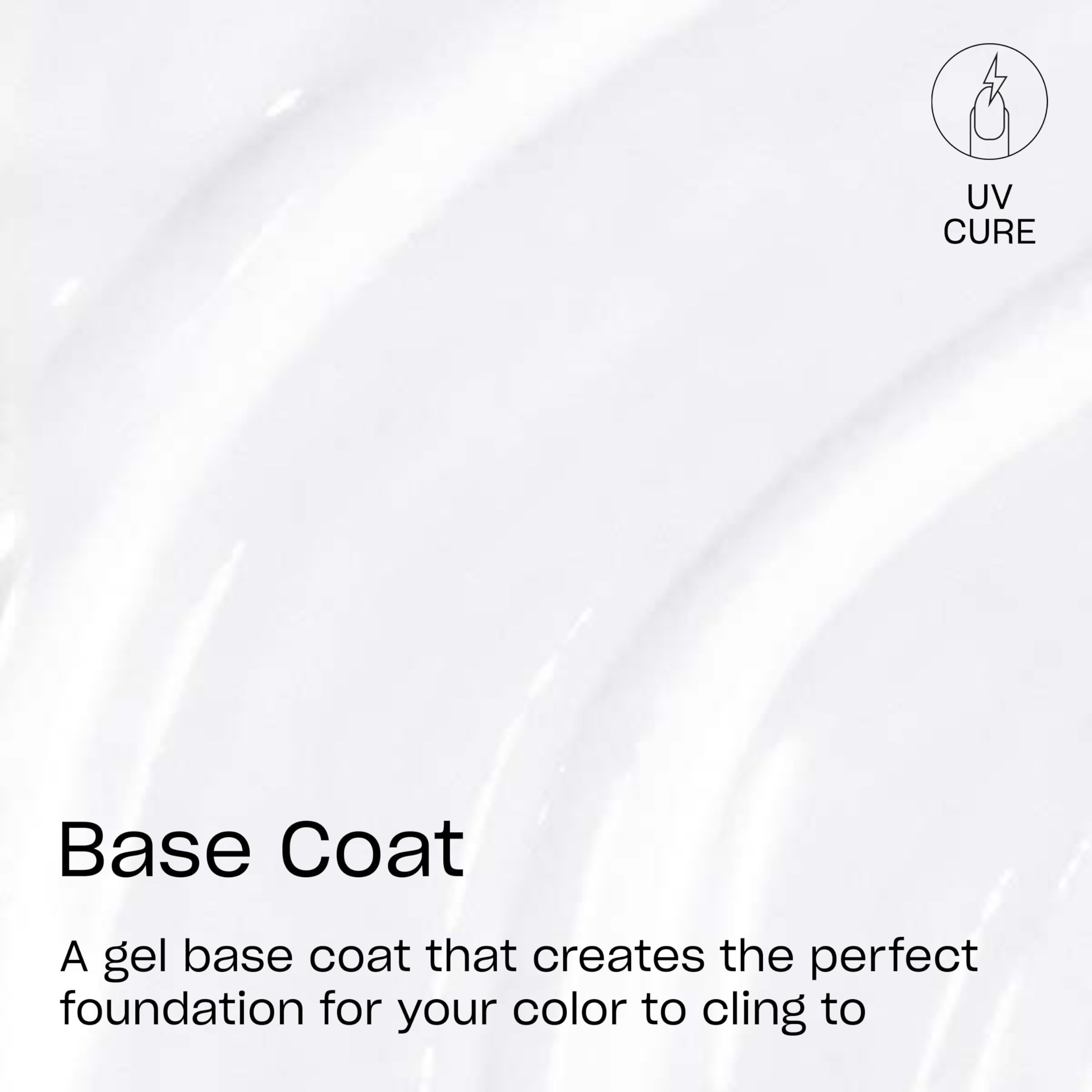 OPI GELement Base Coat bottle displaying the premium vegan formula label for DIY manicures