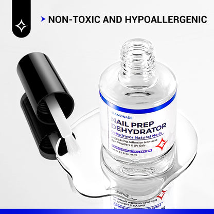 Professional nail dehydrator bottle for UV gel and acrylic nails