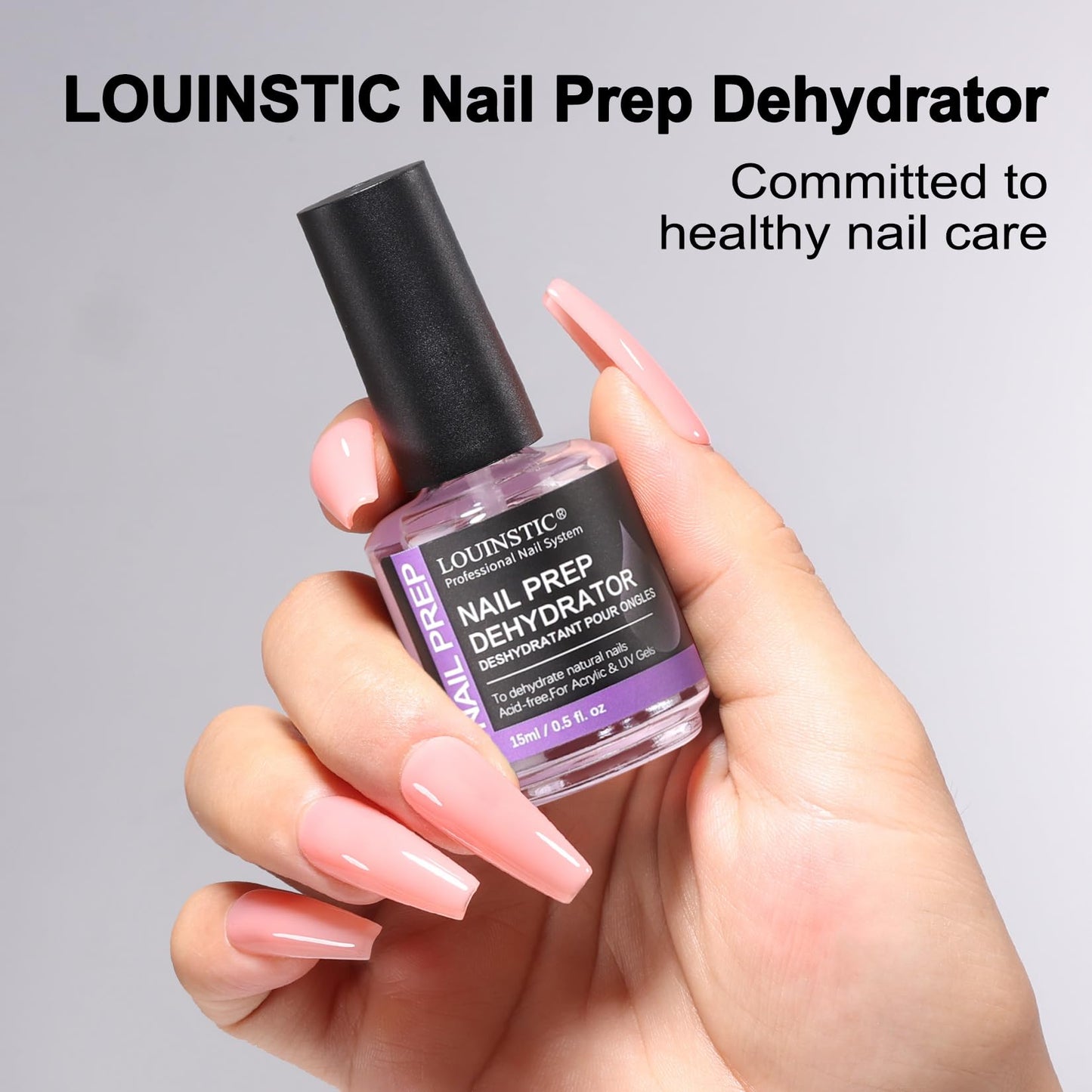 Louinstic nail dehydrator set for DIY manicure and pedicure