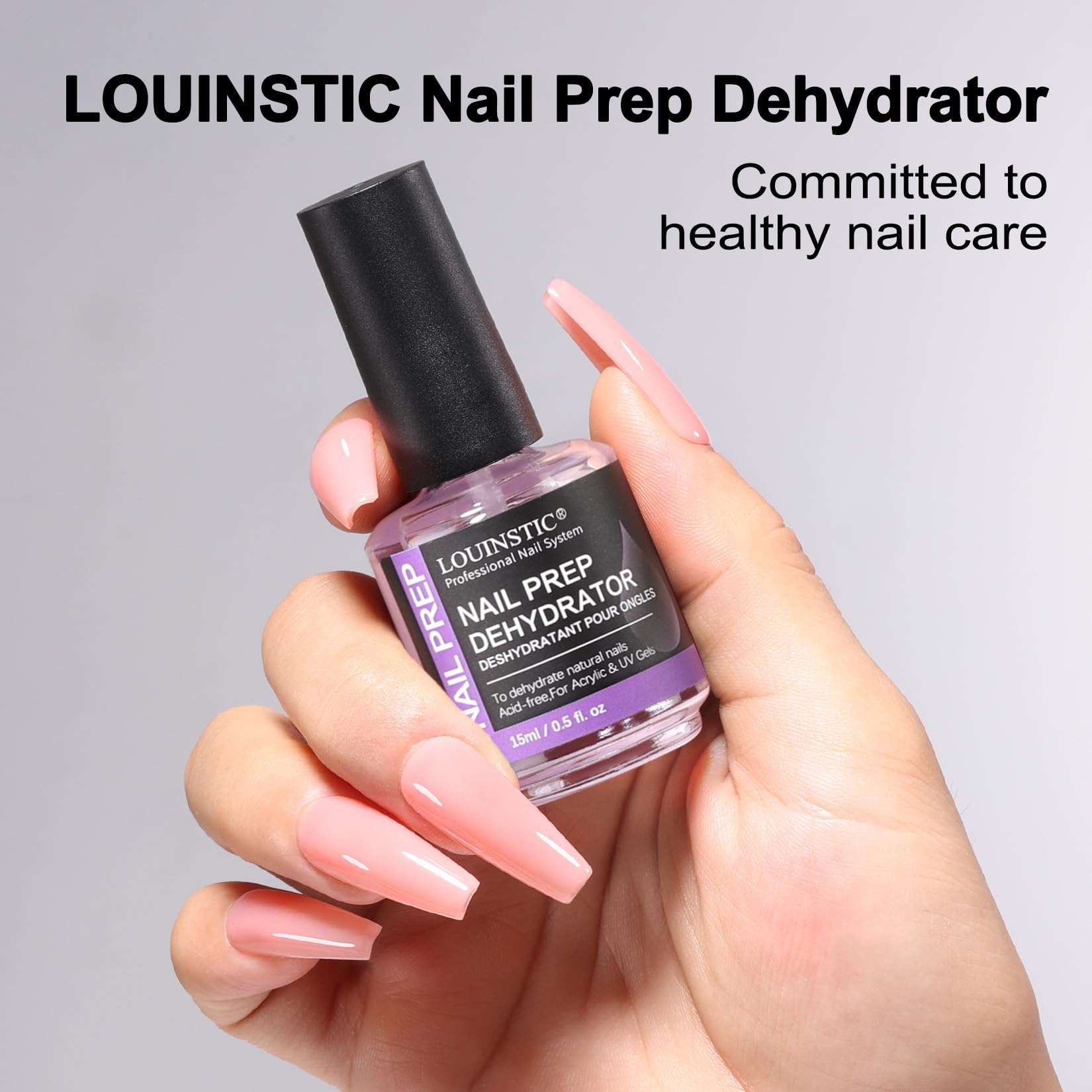 Louinstic nail dehydrator set for DIY manicure and pedicure