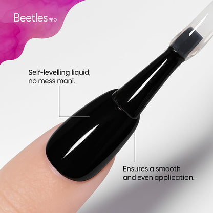 Long lasting soak off non yellowing gel top coat bottle showcasing the upgraded twenty milliliter size