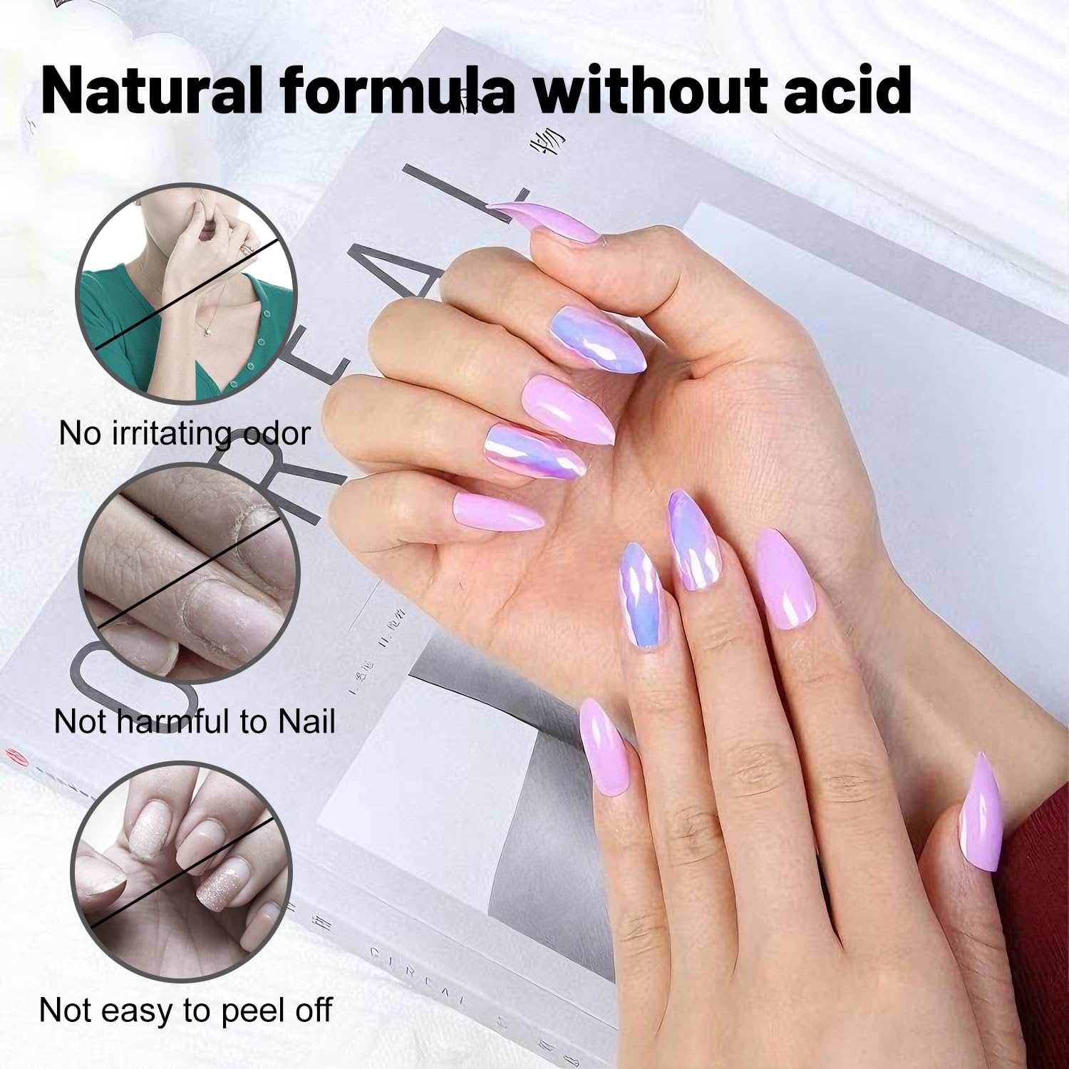 Authentic Jodsone USA imported nail care product packaging