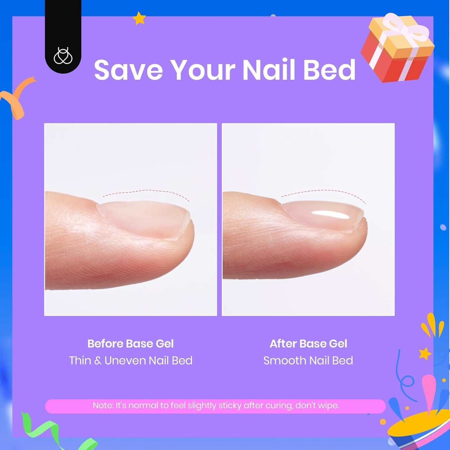 Fifteen milliliters bottle of Beetles soak off free base coat for DIY nail art.