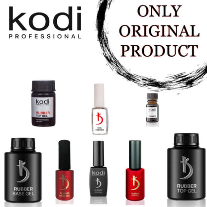 Authentic USA imported Kodi Professional nail primer packaging showing usage instructions and warnings.