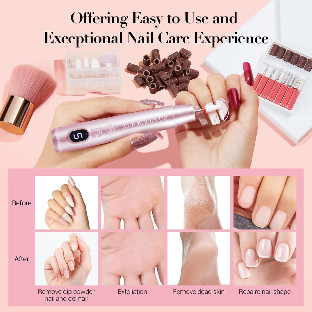 Demonstration of smooth glossy finish on manicured nails.