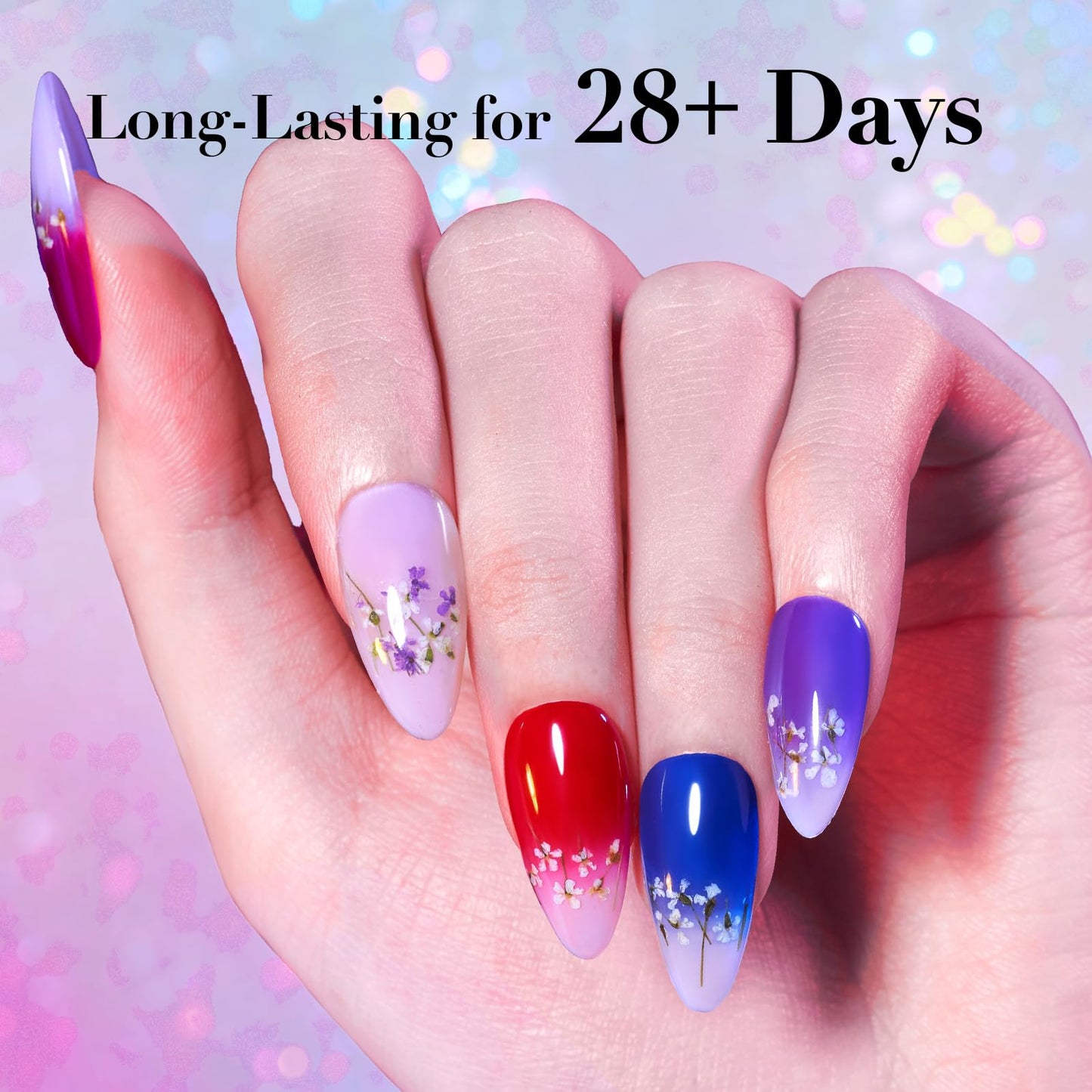 Flawless French manicure nail art created using sheer translucent dipping powder