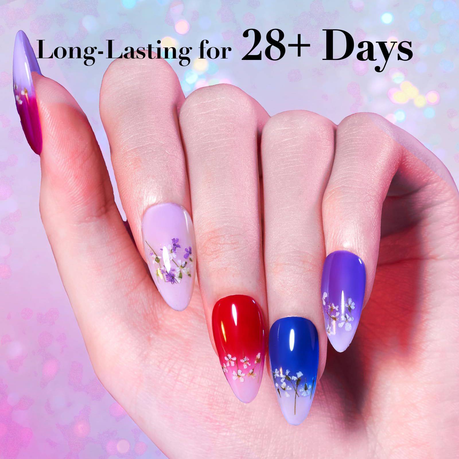 Flawless French manicure nail art created using sheer translucent dipping powder