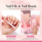 Azurebeauty pink recycling tray for French manicure