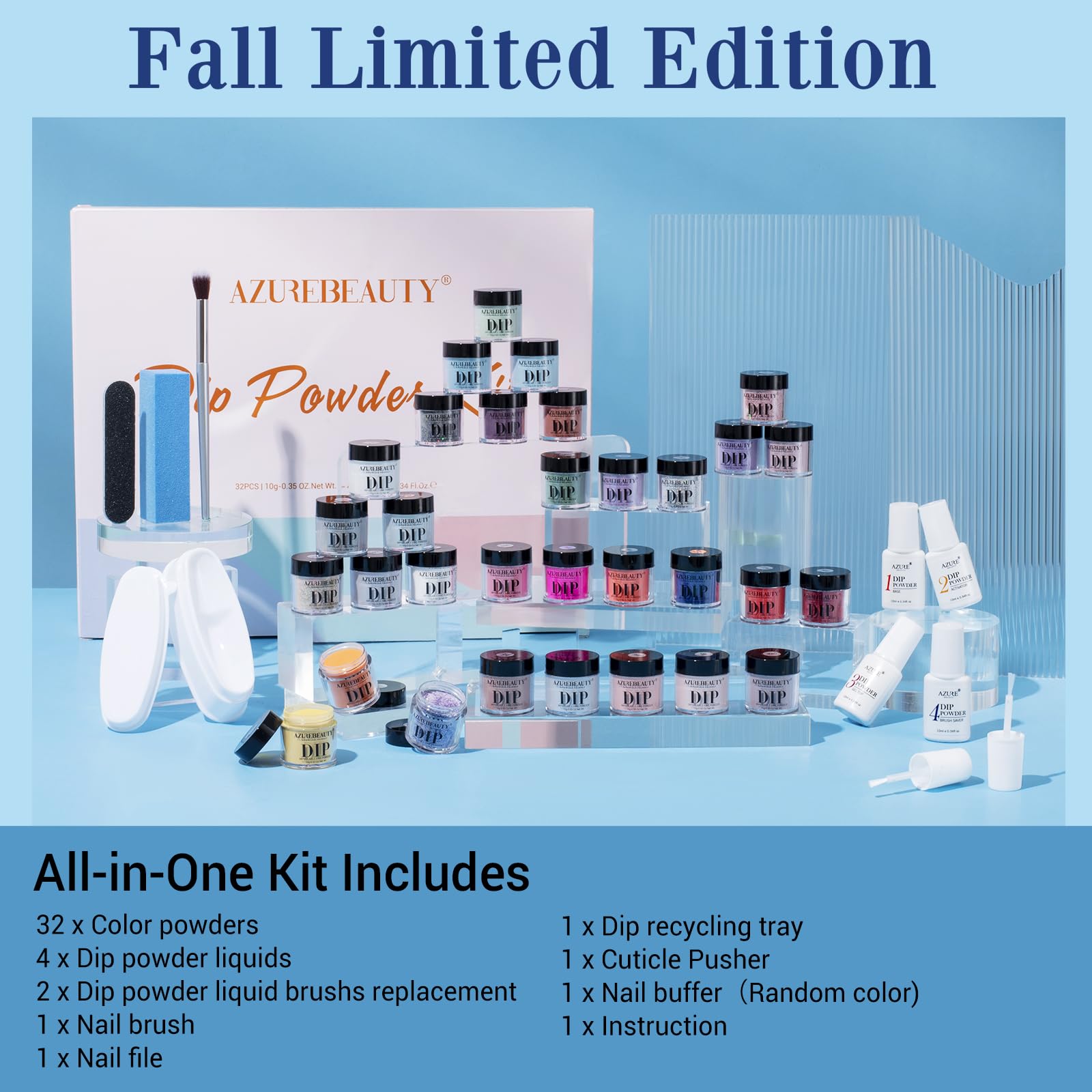 Step-by-step visual guide demonstrating the dipping process and liquid application sequence for home DIY nail art.