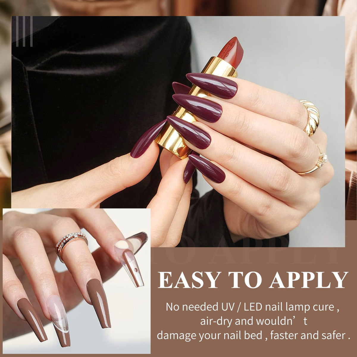Honey Joy nail art DIY kit components overview