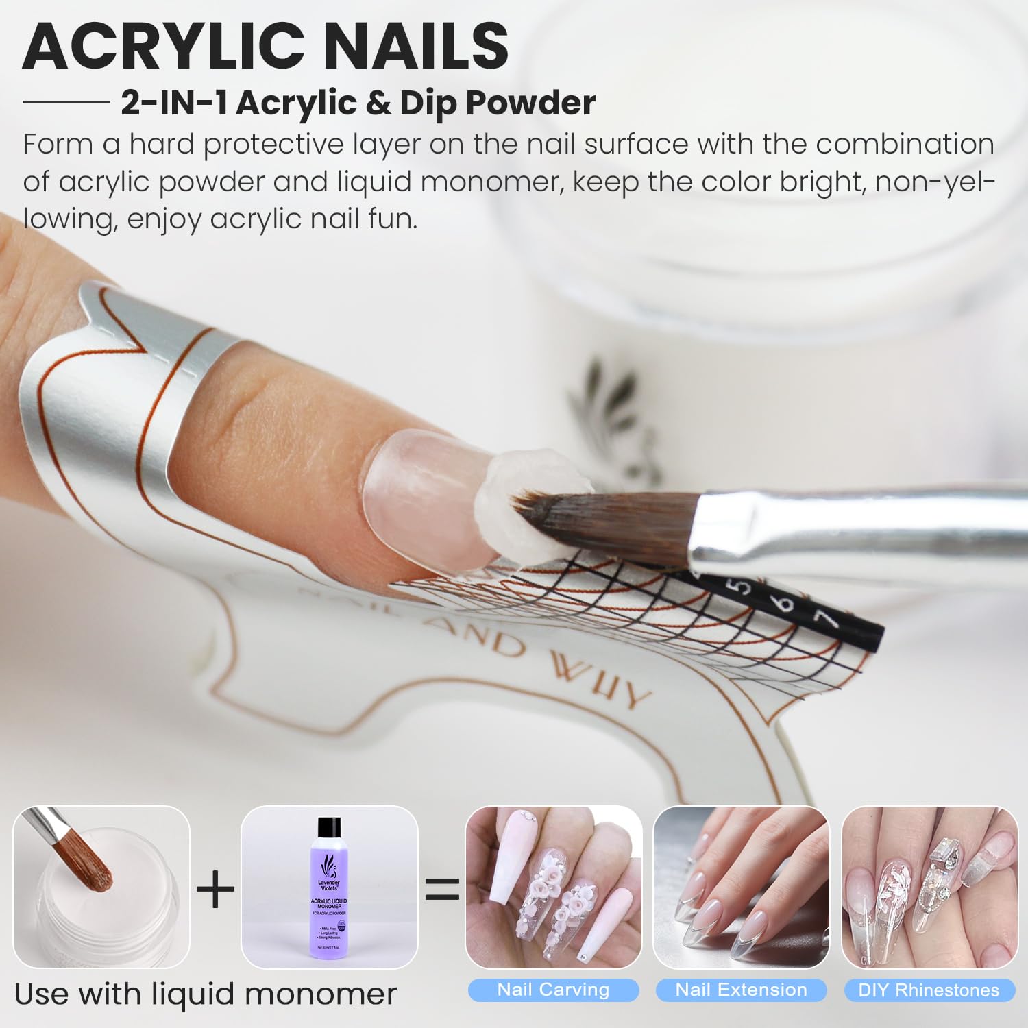 Close up view of finely milled pink polymer powder texture for 3D nail art mapping