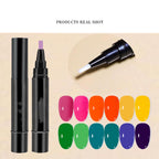 Generisch variant D gel nail polish pens packaging layout