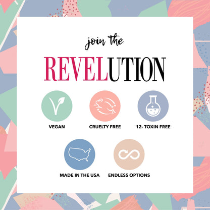 Revel Nail Vivien French manicure overlay application