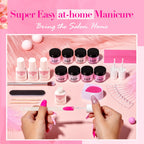 Azurebeauty dip powder recycling tray and brush