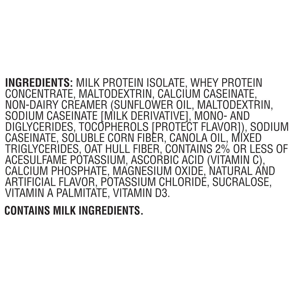 Genuine protein powder vanilla creme in a 1.93 pound tub for workout fuel