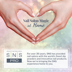 Authentic USA imported SNS nail product packaging display