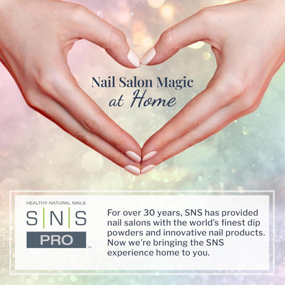 Professional nail results with SNS Foundation nude powder