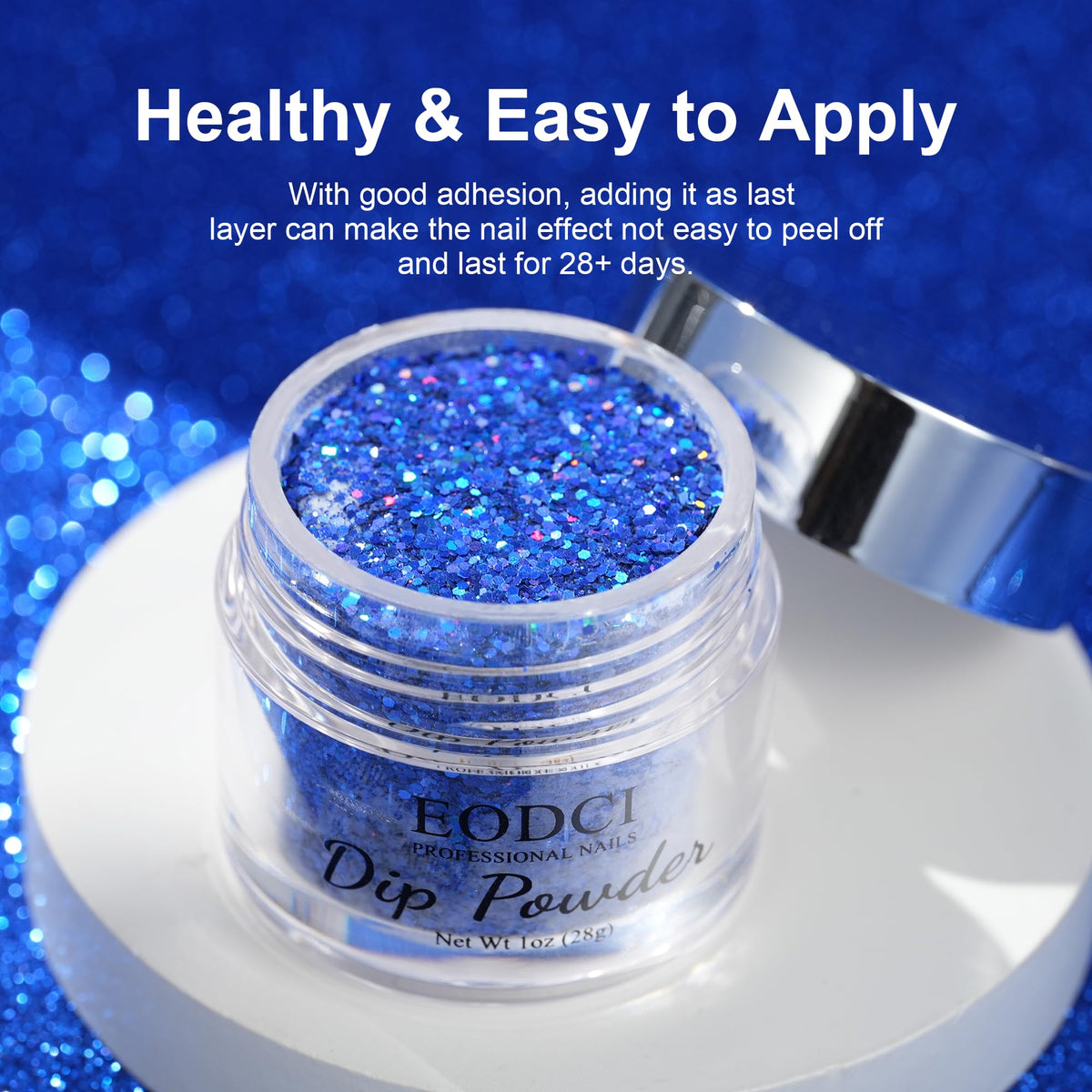 Eodci dip powder 1 ounce jar ready for home nail art