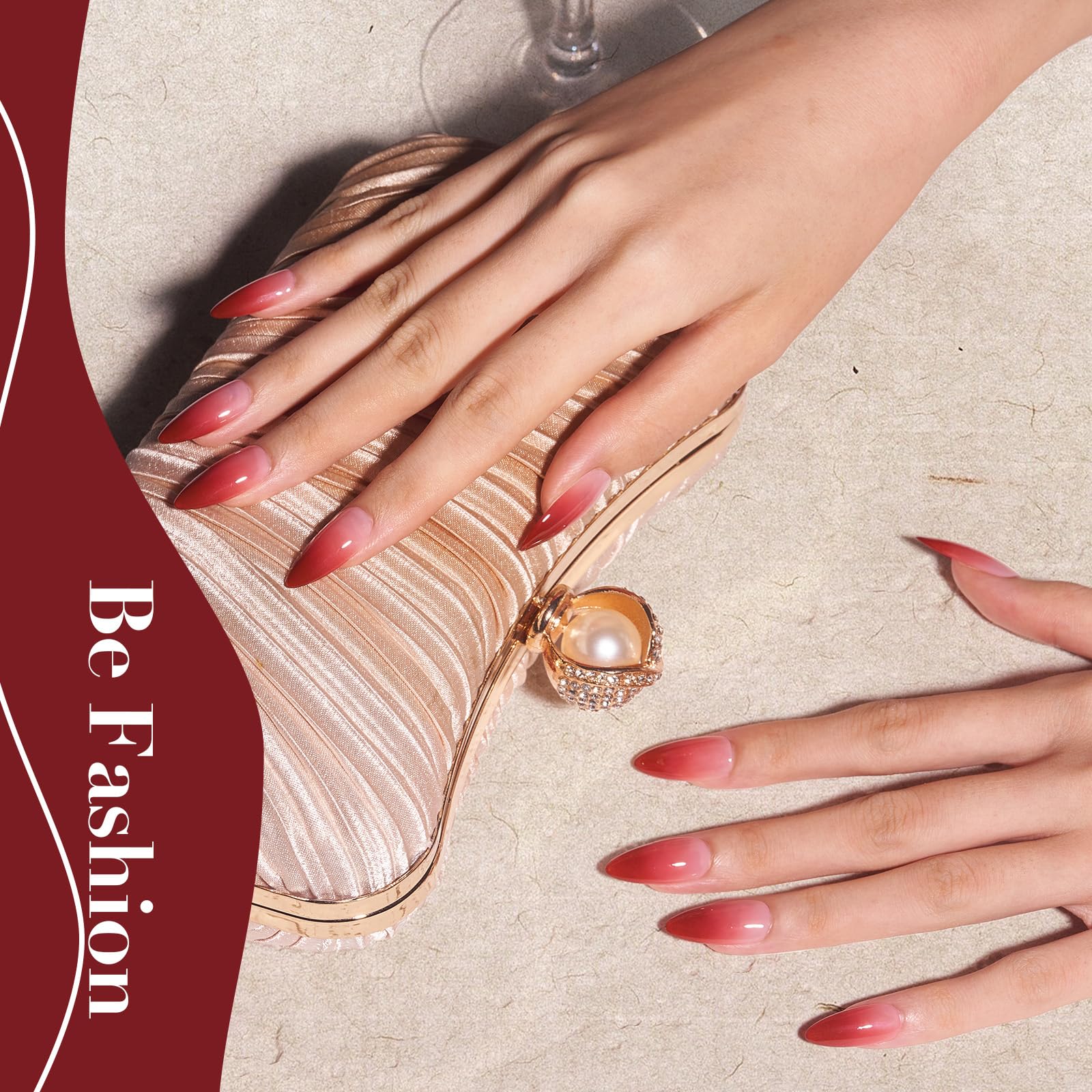 Professional DIY salon manicure dip powder kit components