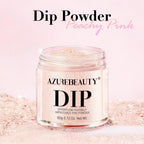 Azurebeauty long lasting nail dipping powder full set display
