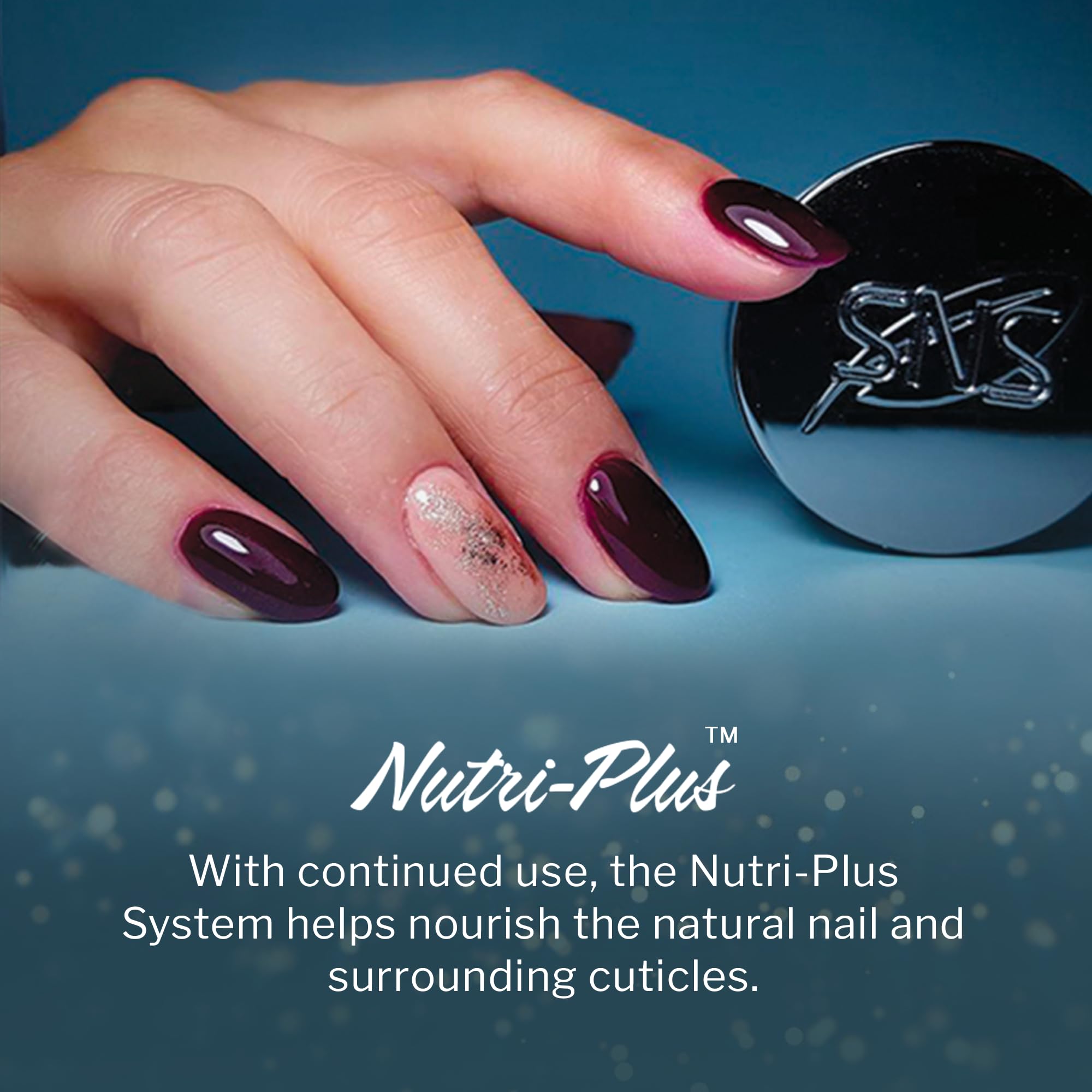 SNS 1 ounce dipping powder bottle for professional nail care