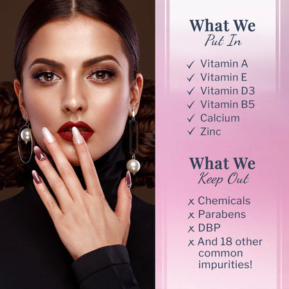 Side profile of SNS Gelous Color packaging for authenticity verification