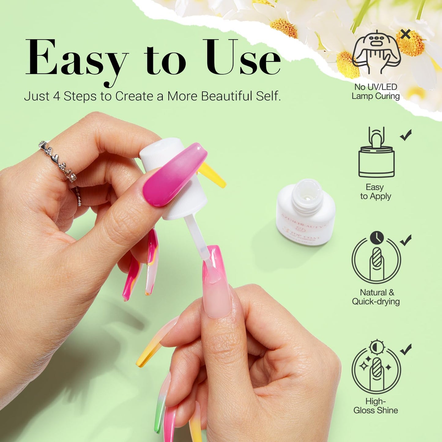 Azurebeauty dip powder manicure system kit box packaging