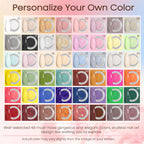 Lavender Violets 48 color jars assortment display