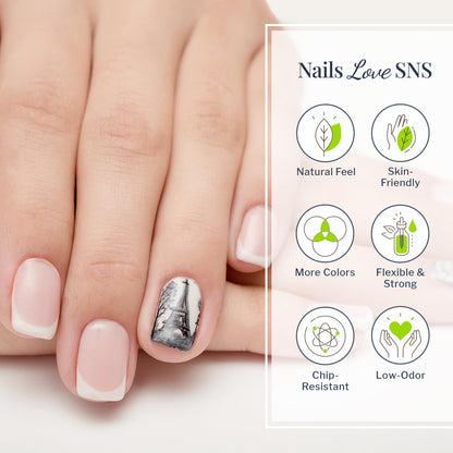 SNS Nail Dip Powder Ooh La La Summer brand packaging