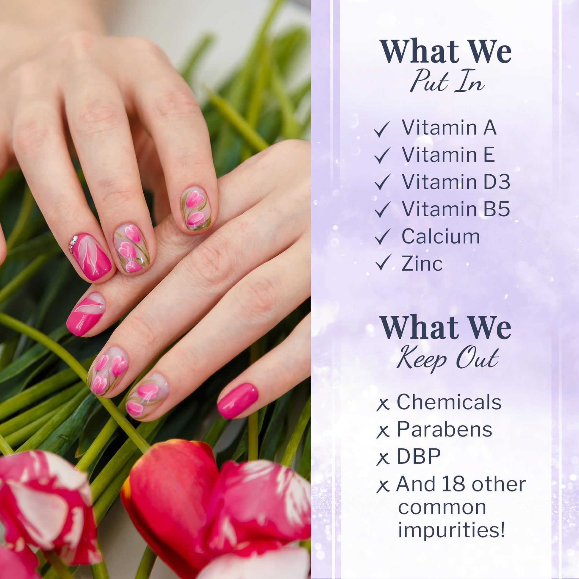 Professional nail care set using SNS Gelous dipping powder