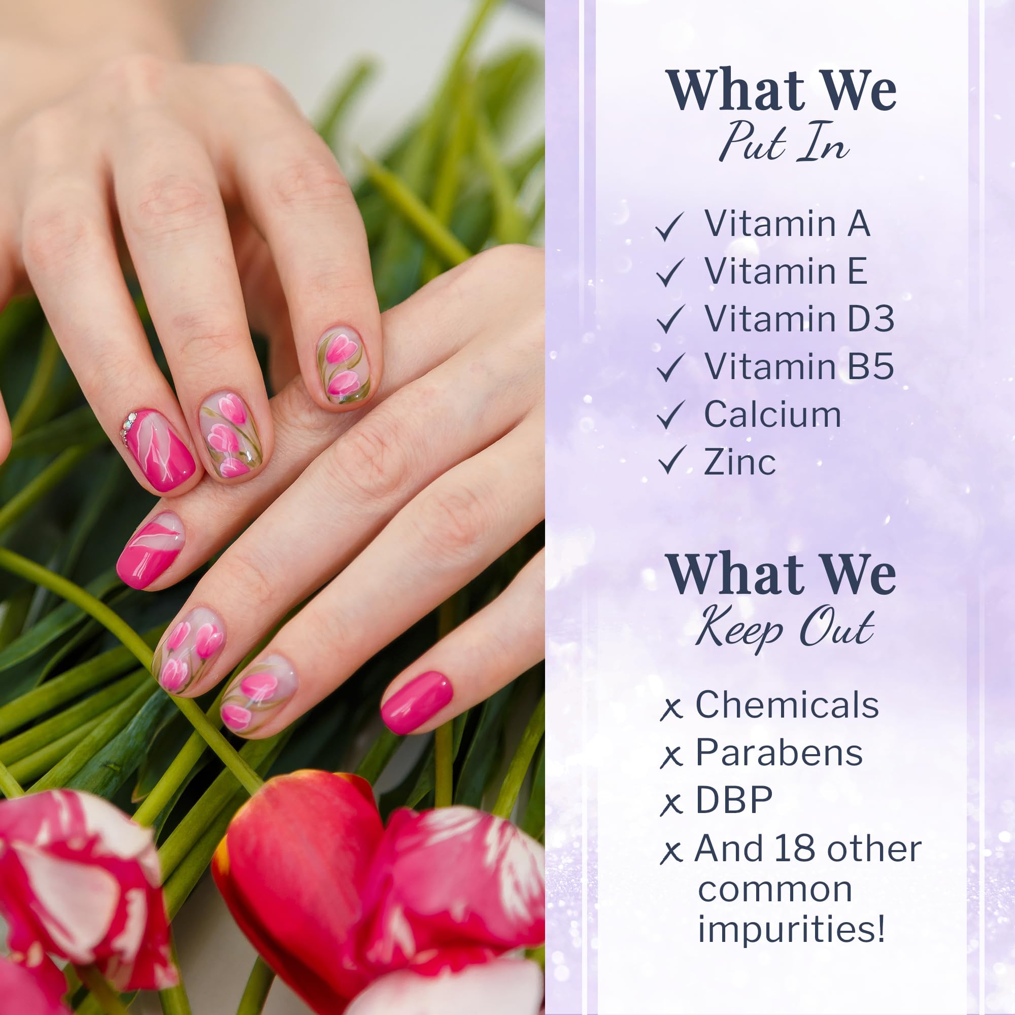Professional nail care set using SNS Gelous dipping powder