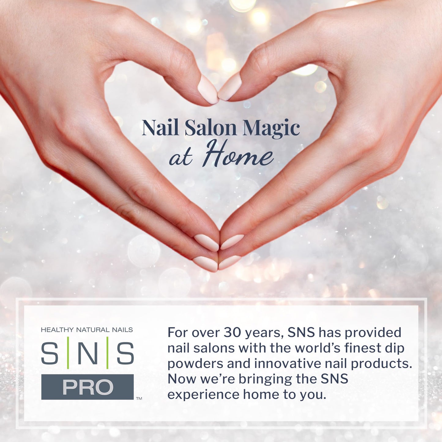 Professional nail dip powder system by SNS Healthy Natural Nails