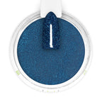 High shine finish swatch of Azure Sky teal shimmer color