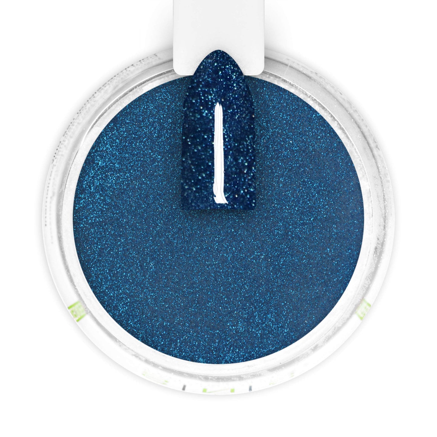 SNS dip powder Azure Sky swatch showing turquoise and teal tones