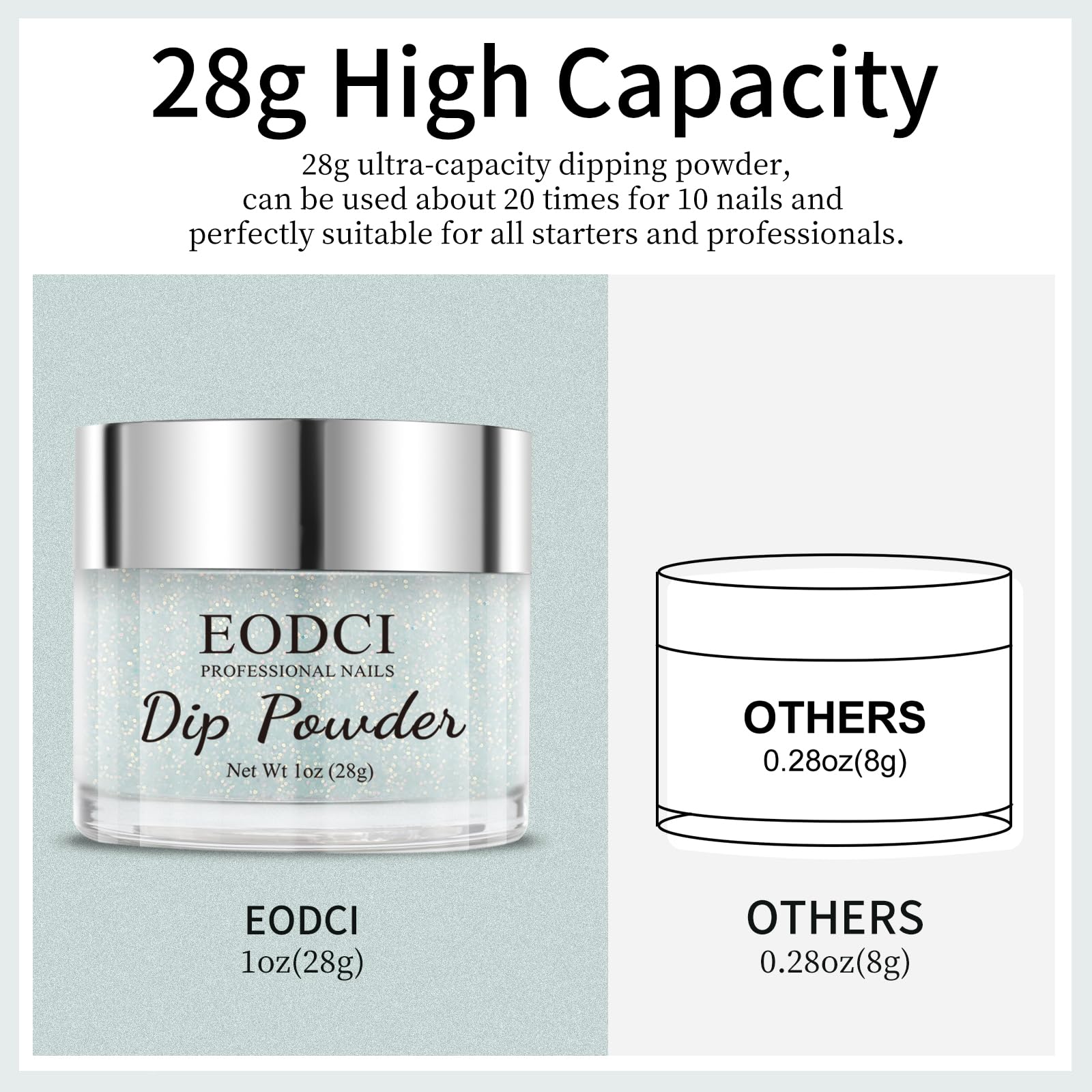 Demonstration of dip nail powder manicure application