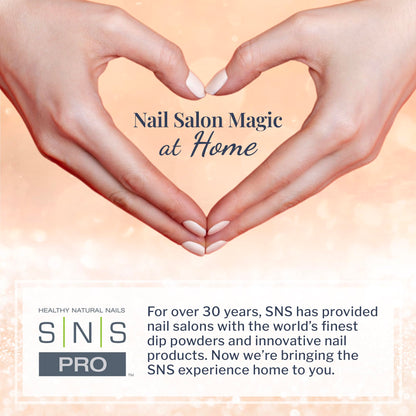 Authentic SNS Healthy Natural Nails dipping powder packaging